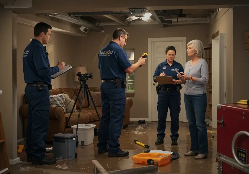 Water Damage Assessment and Insurance Documentation process in Mullins, SC